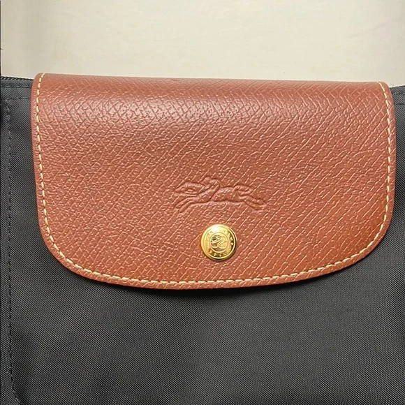 Longchamp Black Le Pliage Large Tote Bag - Picture 3 of 7